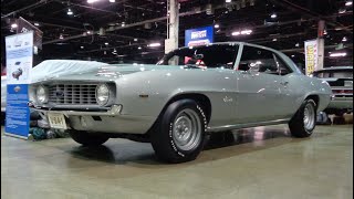 1969 Chevrolet Chevy Camaro ZL1 427 4 Speed Silver \u0026 Engine Sounds - My Car Story with Lou Costabile