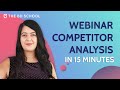 Competitor analysis in 15 minutes