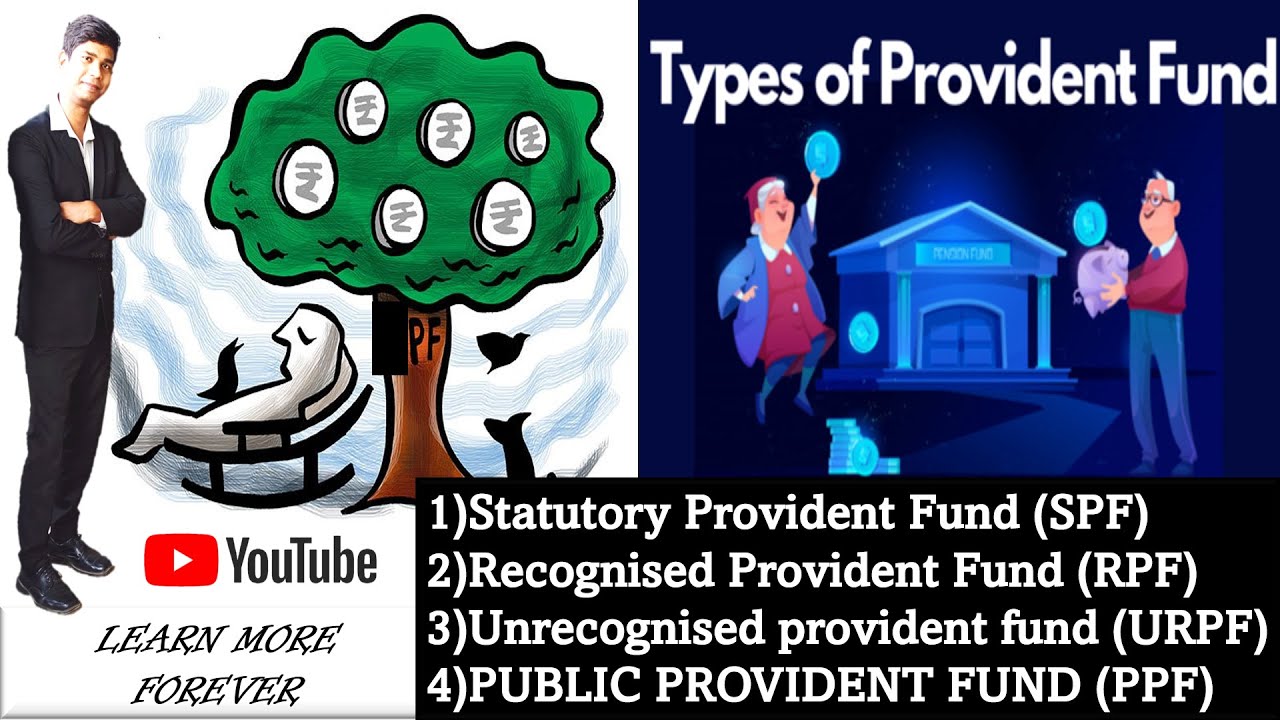 Types Of Provident Fund, RPF, PPF, SPF, URPF - YouTube