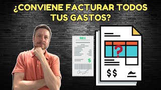 ¿Para qué sirve Facturar mis compras y gastos? Efectos Fiscales