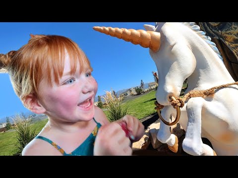 Unicorn & Fairy Makeover for Pirate island!!! Surprise pirate play ship for Adley and our family