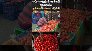 Tomato Price Fall | Farmers | Oddanchatram | Vegetable Market | Sun News