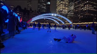 Toronto Ice Skating 2024. // Nathan Phillips Square Toronto Ice Skating 2024. #shamshermannbti