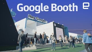 Google booth tour at CES 2018