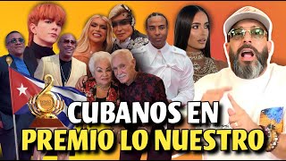 Cubanos en Premio Lo Nuestro. Otaola se da banquete con los que pasaron por la alfombra roja