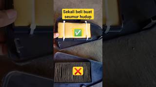 GANTI FILTER UDARA MOTOR HONDA