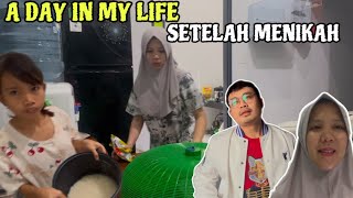 VLOG KESEHARIAN SETELAH MENIKAH || BARENG SUAMI!!!