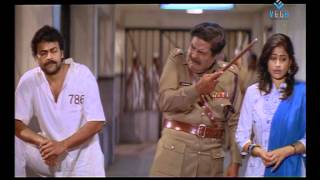 Gang Leader - Chiranjeevi And Satyanarayana Comedy In Jail