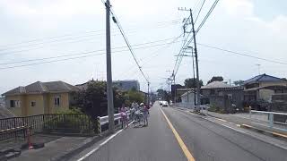 小学生が自転車で逆走。危ない~。【ドライブレコーダー】