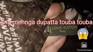 Es Louis vitton scarf ka kya kiya jaye || Farshi shalwar