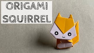 Origami Squirrel Tutorial | How to make a paper squirrel | DIY Paper Squirrel
