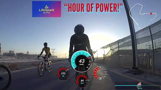 LifeSpark “HOUR OF POWER!” #Cycling