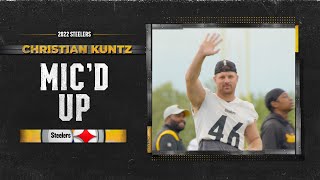 "THAT'S THE GOOD PITTSBURGH STUFF!" - Christian Kuntz Mic'd Up 🎙 | Pittsburgh Steelers