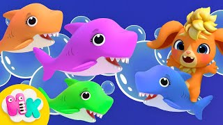 Baby Shark Doo Doo Doo 🦈 Animal Songs for Kids | HeyKids Nursery Rhymes