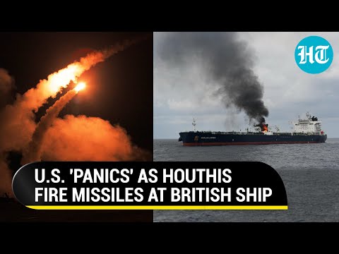 Houthis Attack British Ship In Red Sea After U.S. Destroys Their Explosives-laden Vessel, Drone