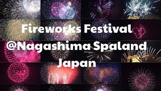 Fireworks Festival @ Nagashima Spaland, Japan 🇯🇵 #fireworks #nagashimaresort #travelgram #travelvlog