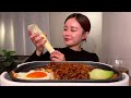 【asmr】korean chapaghetti mukbang eatingsound