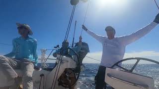 2023 #Threesheets #regatta st croix to st thomas #paroma #sailing day 2 race 1 camera 1 rough