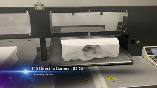 Direct to Garment (DTG) printing method by The Tee Spot