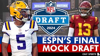 ESPN’s FINAL 2024 NFL Mock Draft: 1st Round Projections WITH Trades From Field Yates