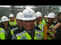 GUBERNUR TINJAU PROGRES PROYEK BANDARA SYAMSUDIN NOOR