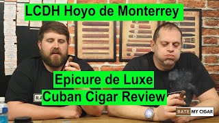 LCDH Hoyo de Monterrey Epicure de Luxe  aged cuban cigar review