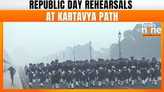 Republic Day Parade Rehearsals Underway At Kartavya Path In Delhi | News9