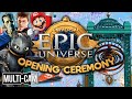 EPIC UNIVERSE Opening Ceremony - Full Multi-Cam POV