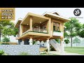 ELEVATED NATIVE HOUSE | MODERN BAHAY KUBO WITH INFINITY POOL | AMAKAN HOUSE DESIGN | 2 BEDROOMS