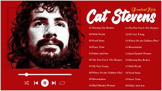 CAT STEVENS Greatest Hits Full Album - Folk Rock And Country Collection 70's/80's/90's
