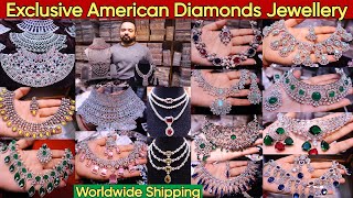 Premium Exclusive American Diamond Jewellery Collection 2024 | Trending Designer Bridal Jewellery