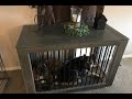 DIY CUSTOM DOG KENNEL BUILD WITH DUAL ENTRY AND ADJUSTABLE SIDES WORKS GREAT WITH A DOGGY DOOR