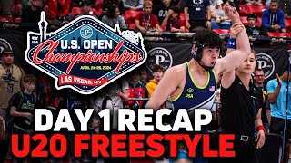 Day 1 Recap Of The U20 Men's Freestyle Division At The US Open Championships