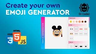 How to create your own Emoji Genartor with HTML CSS and Javascript | SOURCE CODES