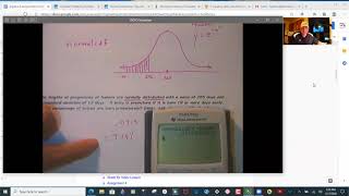 normalcdf Calculations on a TI-84