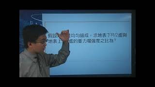 [高二物理影片編號060304]6-3牛頓萬有引力定律之重力場