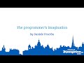 DjangoCon Europe 2023 | The programmer's imagination