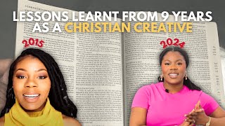 4 tips for the Christian Creative | 9 Years 🎉