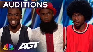 This contestant WON'T give up! | Josh Alfred auditions THREE times in one day | Auditions | AGT 2023