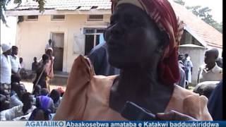 Abaakosebwa amataba e Katakwi badduukiriddwa