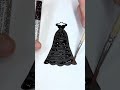 princess ✨🖤✨glitter dress 🎨 glitter glitterdress colorfulcreativekids princess color