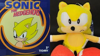 TOMY Classic Super Sonic 2018 Plush Review