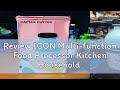 Review ICON Multi-function Food Processor Kitchen Household Electric Chopper Automatic Meat Grinder