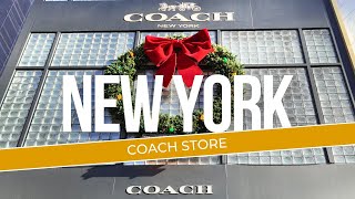 Inside COACH STORE New York City