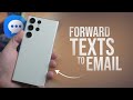 How to Forward Text Message Android to Email (tutorial)