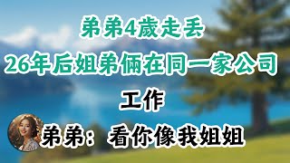 弟弟4岁走丢，26年后姐弟俩在同一家公司工作，说：看你像我姐姐 #情感故事#晚年哲理#中老年心語#孝順#兒女#讀書#養生#淺談人生#養老#真實故事#兒女的故事#有聲書