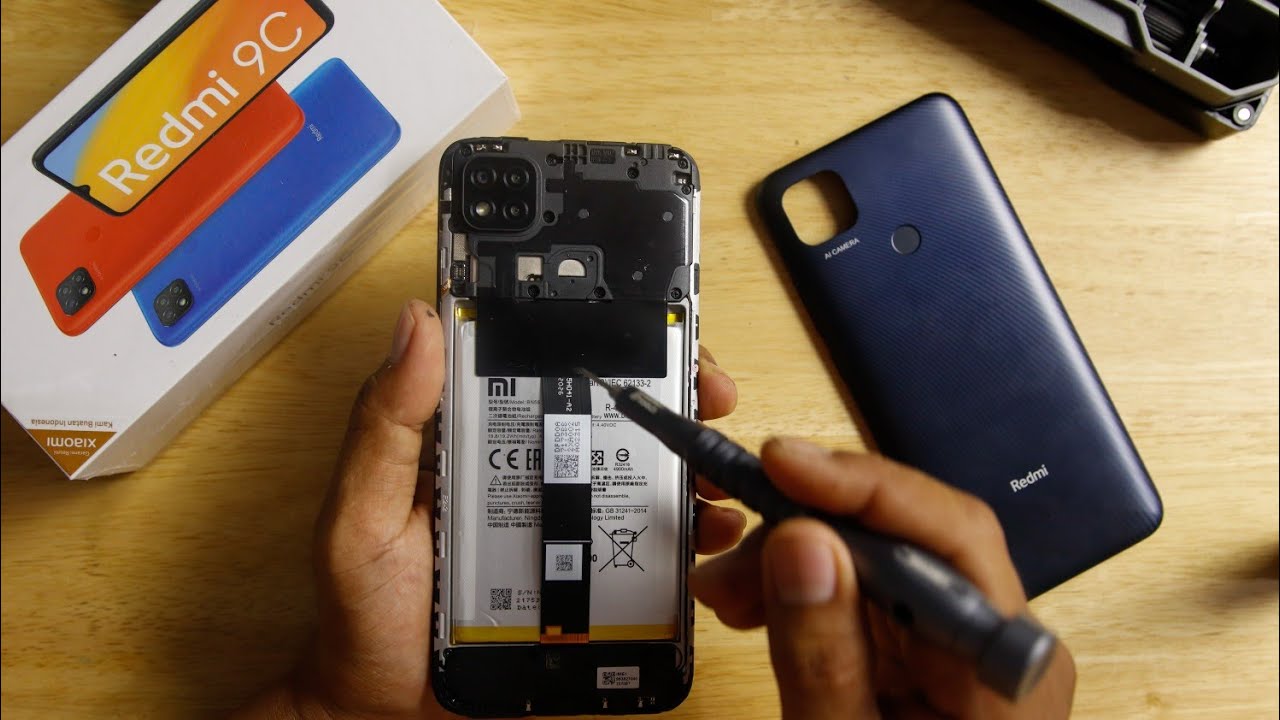 Bongkar Redmi 9c Youtube