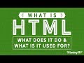 What is HTML by tutorial point