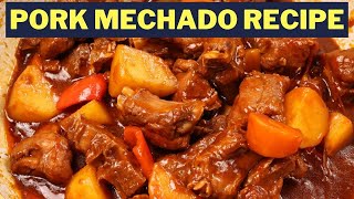 Pork Mechado Recipe | Mechadong Baboy w/ Tomato Sauce