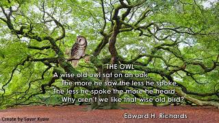 Grade 6 English The Owl (poem 1)